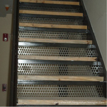 Perforated Metal Sheet for Stair Tread
